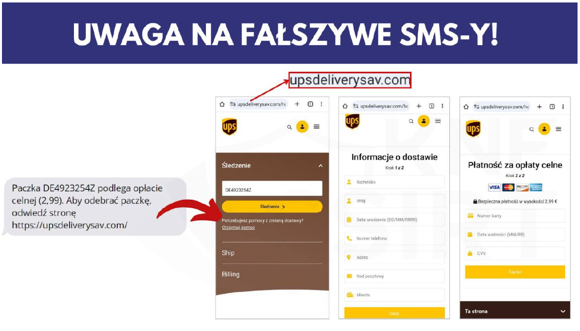 uwaga na falszywa sms 2023 2