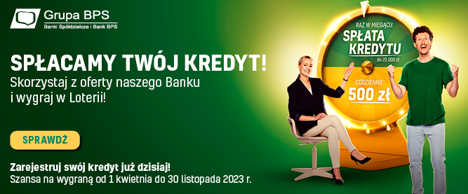 Loteria Spłacamy Twój Kredyt