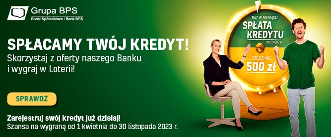 Loteria Spłacamy Twój Kredyt