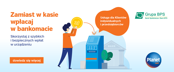 Zamiast w kasie wpłacaj w bankomacie